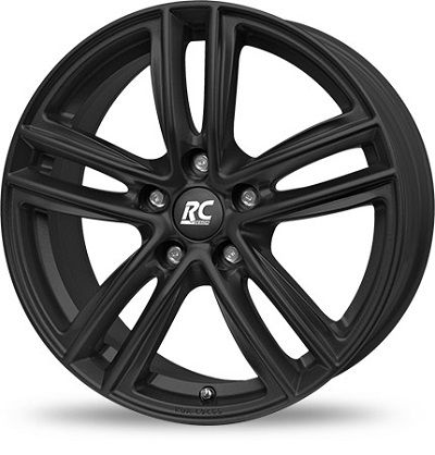 RC-DESIGN RC27 Black Clear Matte Alloy Wheel - 7.0J x 18, 5x100 ET47