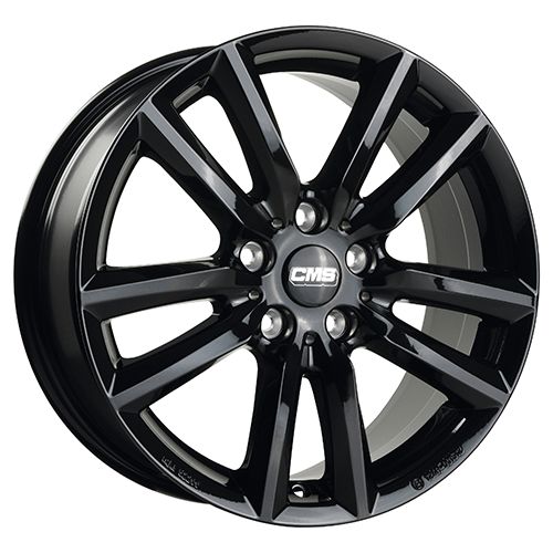 CMS C27-CBG 18-Inch Alloy Wheel, Black Gloss, 5x108 ET47.5