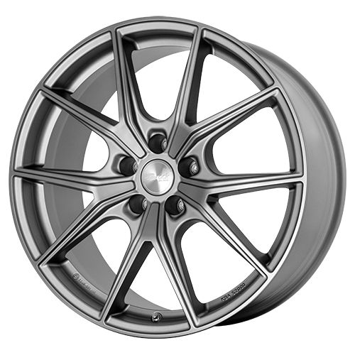 Brock B40 Matt Grey Alloy Wheel, 9.0J x 20, 5x108 ET38.5