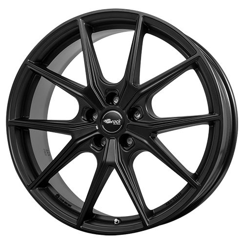 BROCK B40 Satin Black Matt Alloy Wheels