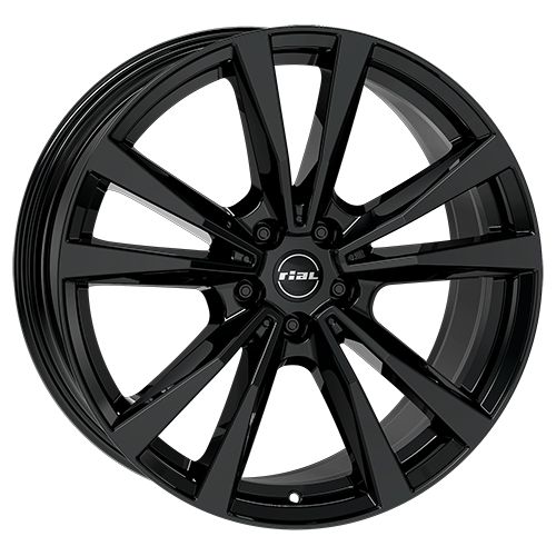 Rial M12 Diamond Black Alloy Wheel, 7.5J x 18, 5x112 ET44
