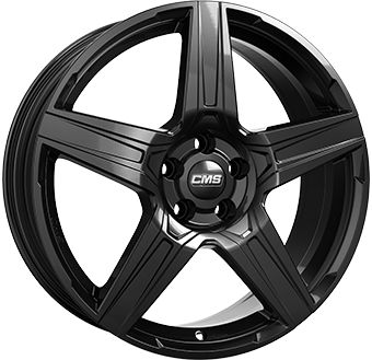 CMS C34-CBG Black Gloss Alloy Wheel 7.0J x 17, 5x112 ET43