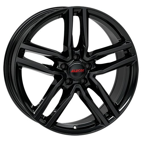 Alutec Ikenu 5-Hole Alloy Wheel, Black