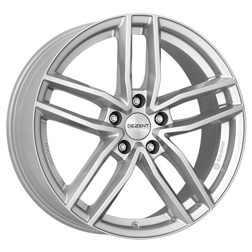 Dezent Dezent TR Silver Alloy Wheel, 7.5J x 17, 5x112 ET46