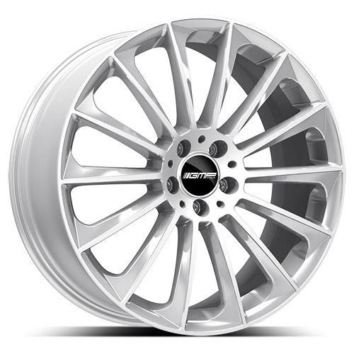 GMP Stellar Silver Alloy Wheels 9.0J x 21, 5x110 ET30
