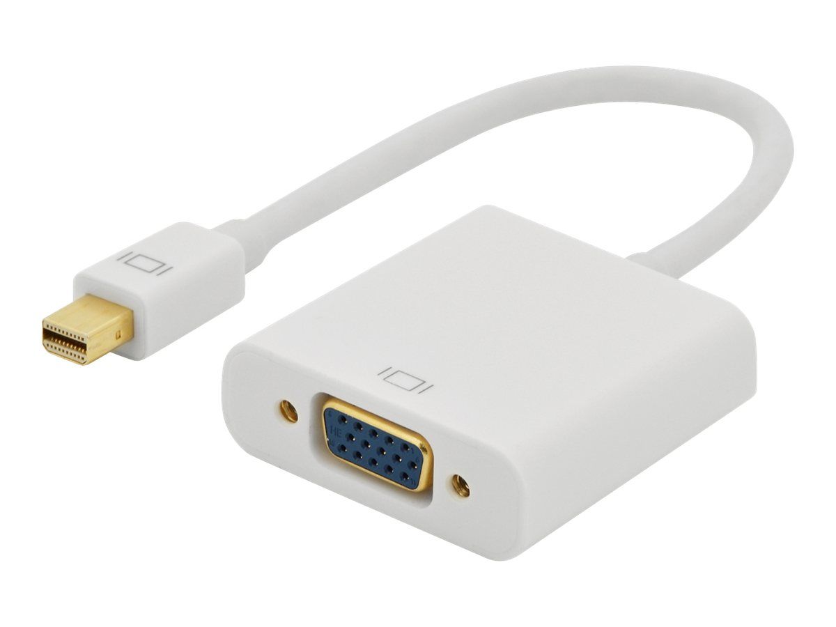 Ednet Mini DisplayPort to VGA Adapter - White