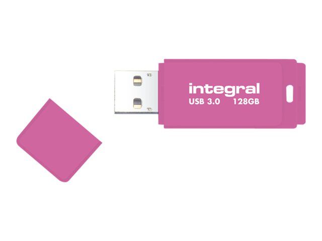 Integral Memory Neon USB Flash Drive - 32GB, USB 3.0
