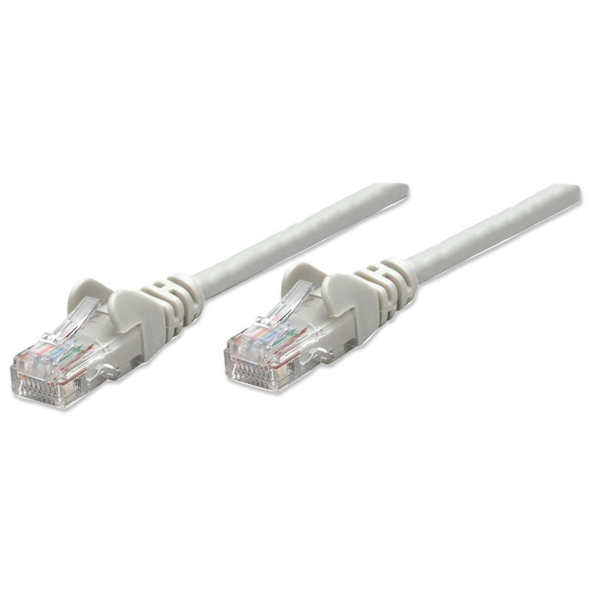 IC Intracom Cat5e Network Cable, 0.45m Grey UTP (UTP)