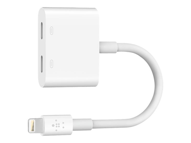 Belkin Lightning Audio + Charge RockStar - 11.5cm Lightning to Lightning Cable