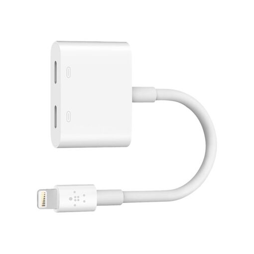 Belkin Lightning Audio + Charge RockStar - 11.5cm Lightning to Lightning Cable