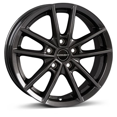 BORBET Design W Mistral Anthracite Glossy Alloy Wheel
