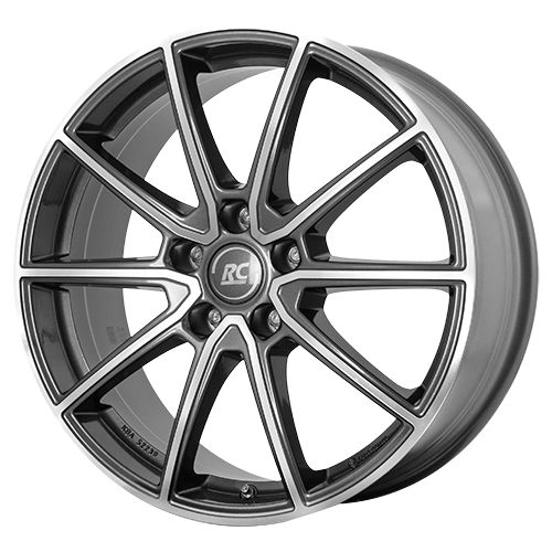 RC-DESIGN RC32 Himalaya Grey Alloy Wheel, 7.5J x 19, 5x112 ET44