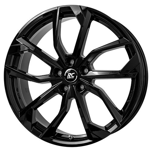 RC-DESIGN RC34 Black Gloss Alloy Wheel, 8.5J x 19, 5x112 ET26