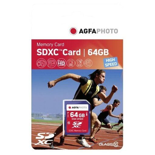 AgfaPhoto 64GB SDXC Card