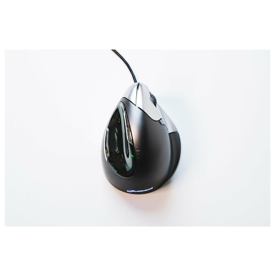 Bakker Elkhuizen Evoluent Vertical Mouse 4 - Optical Vertical Mouse - Right-Handed - 6 Buttons - Wired - USB