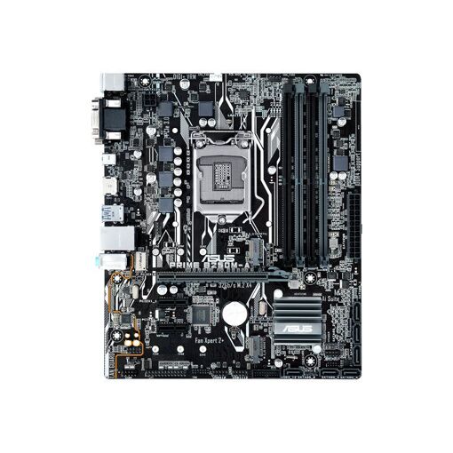 Placa base ASUS Prime B250M-A - Micro ATX, zócalo LGA1151, chipset B250, USB 3.0/C, LAN Gigabit, gráficos integrados, audio HD (8 canales)