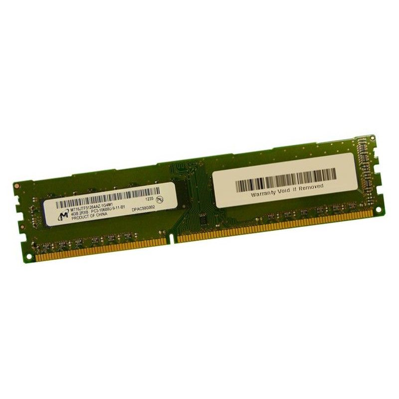 Micron 4GB DDR3 RAM (MT16JTF51264AZ-1G4M1, PC3-10600U, 1333MHz CL9)