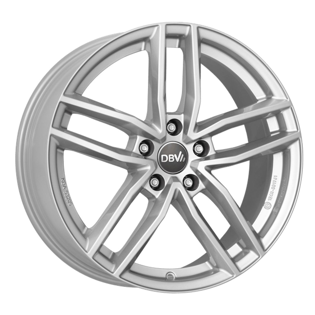 DBV Andorra TR Silver Alloy Wheels 7.5J x 17, 5x112 ET51