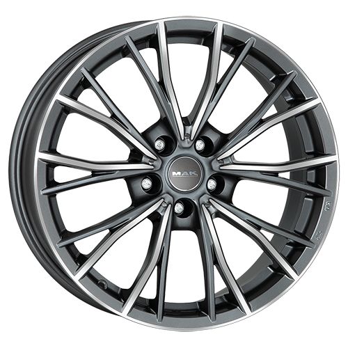 Jante MAK Gun Metal Mirror Face 9.0J x 20, 5x112 ET30