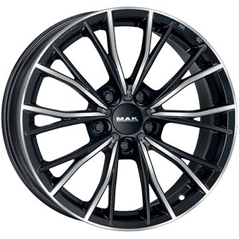 MAK Black Mirror Alloy Wheel 7.5J x 17, 5x112 ET41