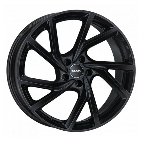 MAK Kassel Gloss Black Alloy Wheels 7.5J x 18, 5x100 ET49