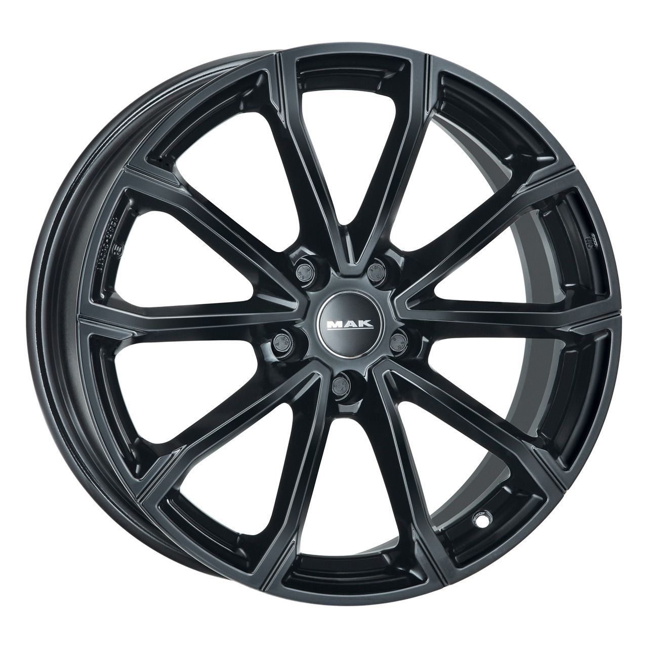 MAK Davinci Gloss Black Alloy Wheels 7.5J x 18 5x112 ET45.5