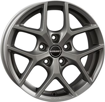 BORBET DESIGN Y Titan Matt Alloy Wheels 8.5J x 18, 5x114.3 ET38