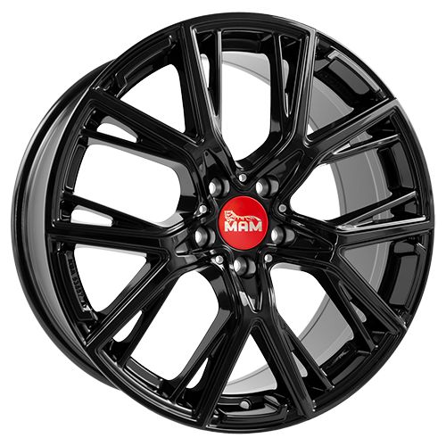 MAM Wheels MAM B4 Alloy Wheel, 19x8.5, 5x120 ET50, Black Painted