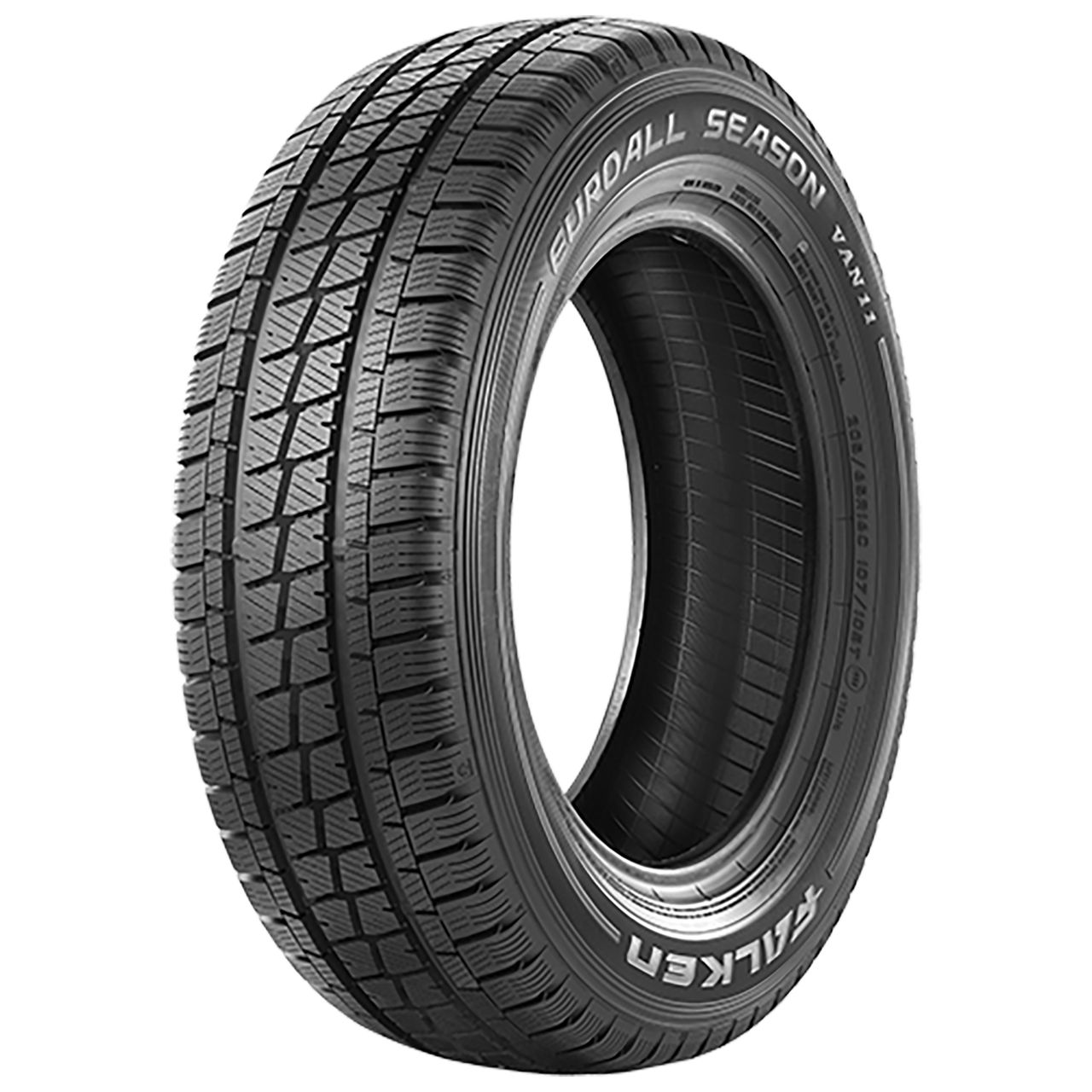 FALKEN Euroall Season Van11 Tire, 205/65R16C, 107/105T, Black