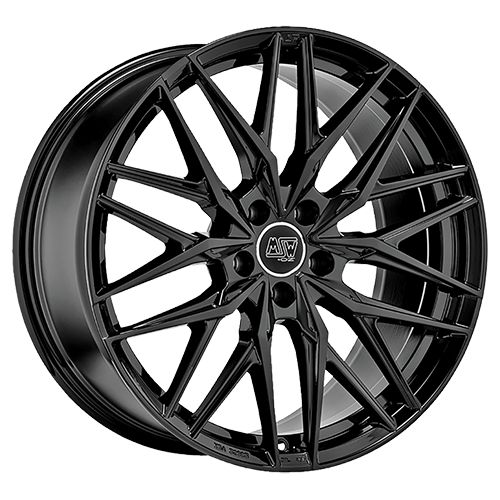 MSW (OZ) 50 Gloss Black Alloy Wheel, 10.5J x 21, 5x112 ET19