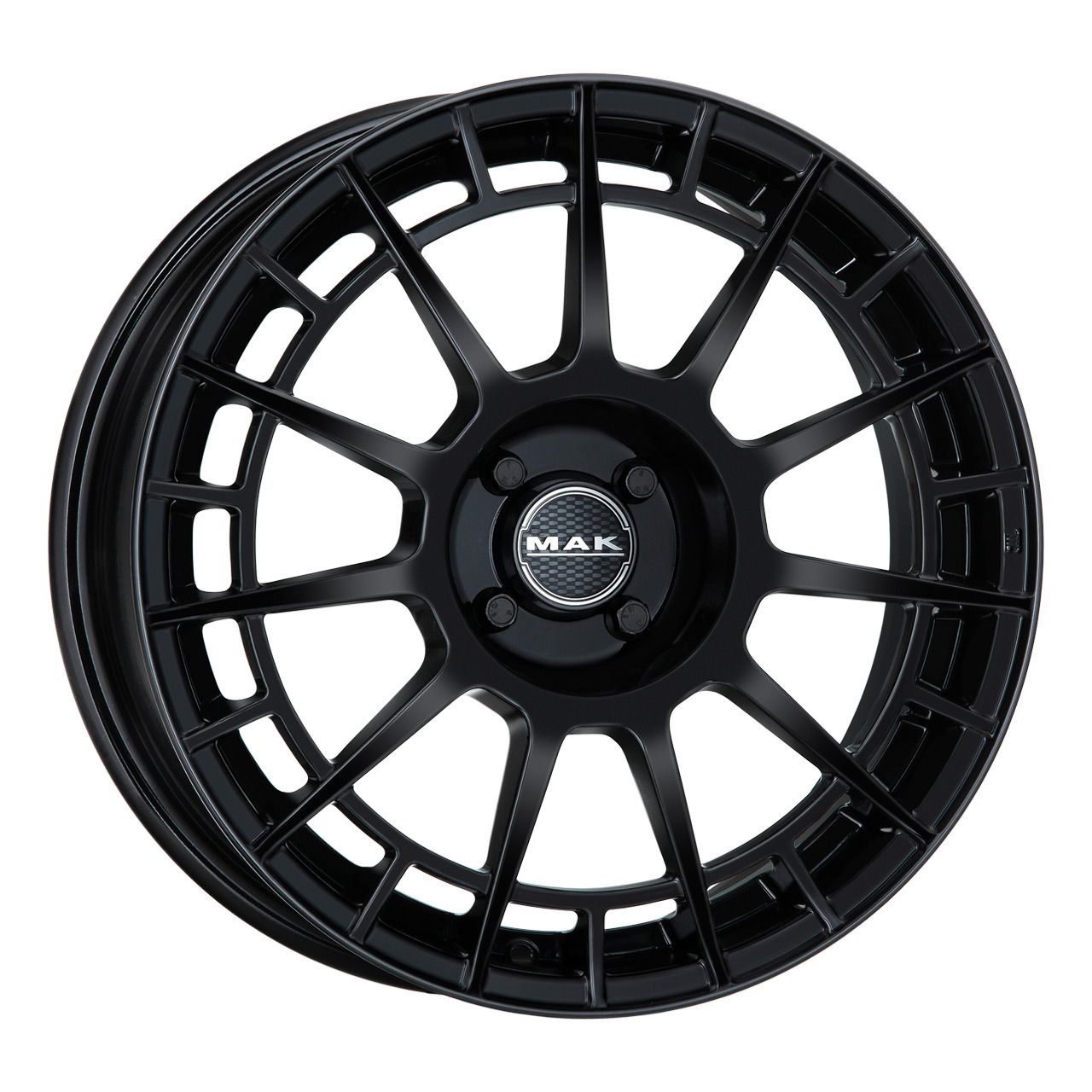 MAK 7.0J x 17 Gloss Black Alloy Wheels (4x108 ET32)