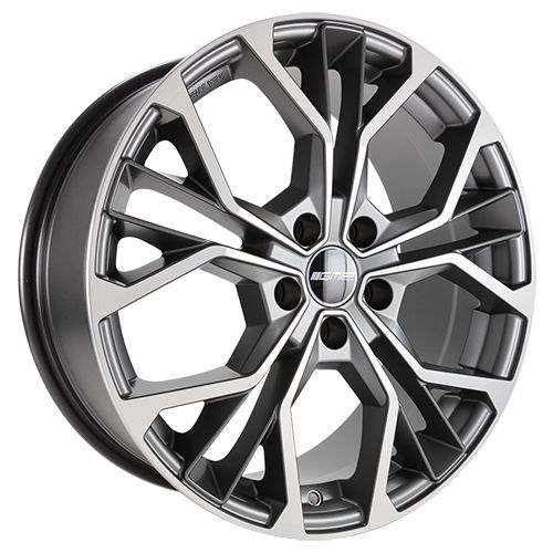 Jantes en alliage GMP Matisse Mat Anthracite Diamant 6.5J x 16, 5x114.3 ET45