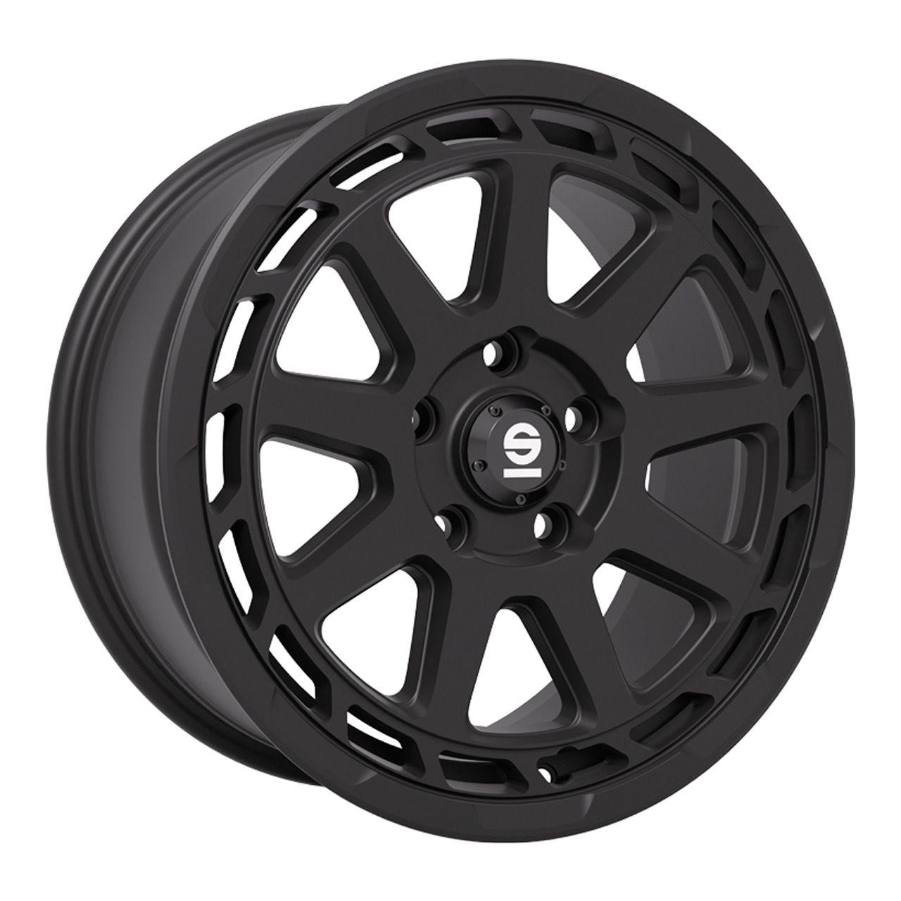 Rueda Sparco Gravel Negro Mate 8.0J x 17