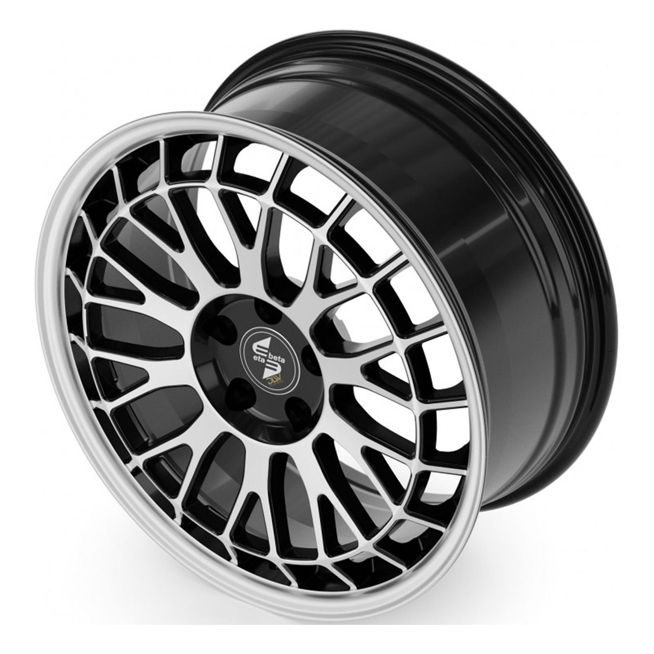ETABETA Wheel - Black Matt Lip Spokes, 9.5J x 21, 5x112 ET50