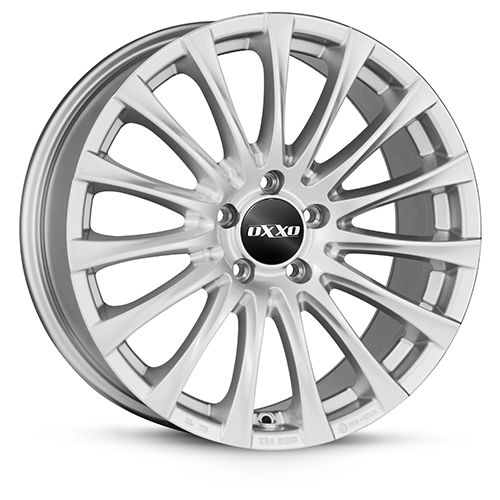 Oxxo Wheels Elan Silver 7.5J x 18 5x112 ET40 Alloy Wheel