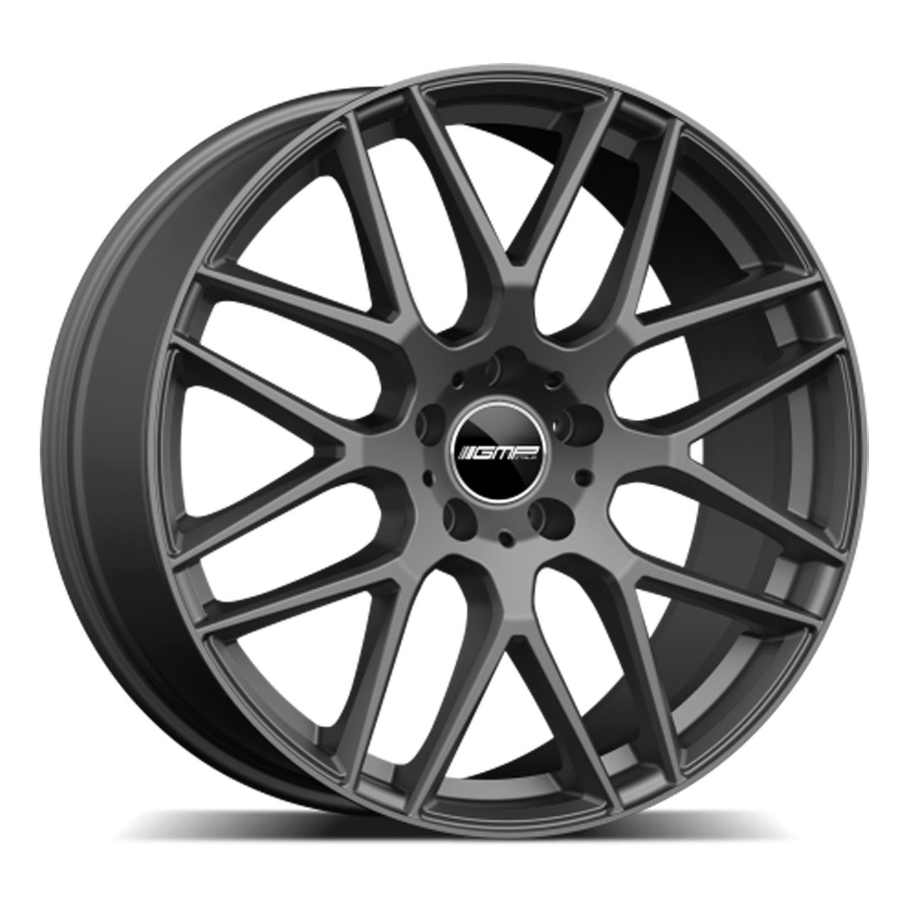 GMP Berghem Anthracite Matt Alloy Wheel, 8.5J x 21, 5x112 ET30
