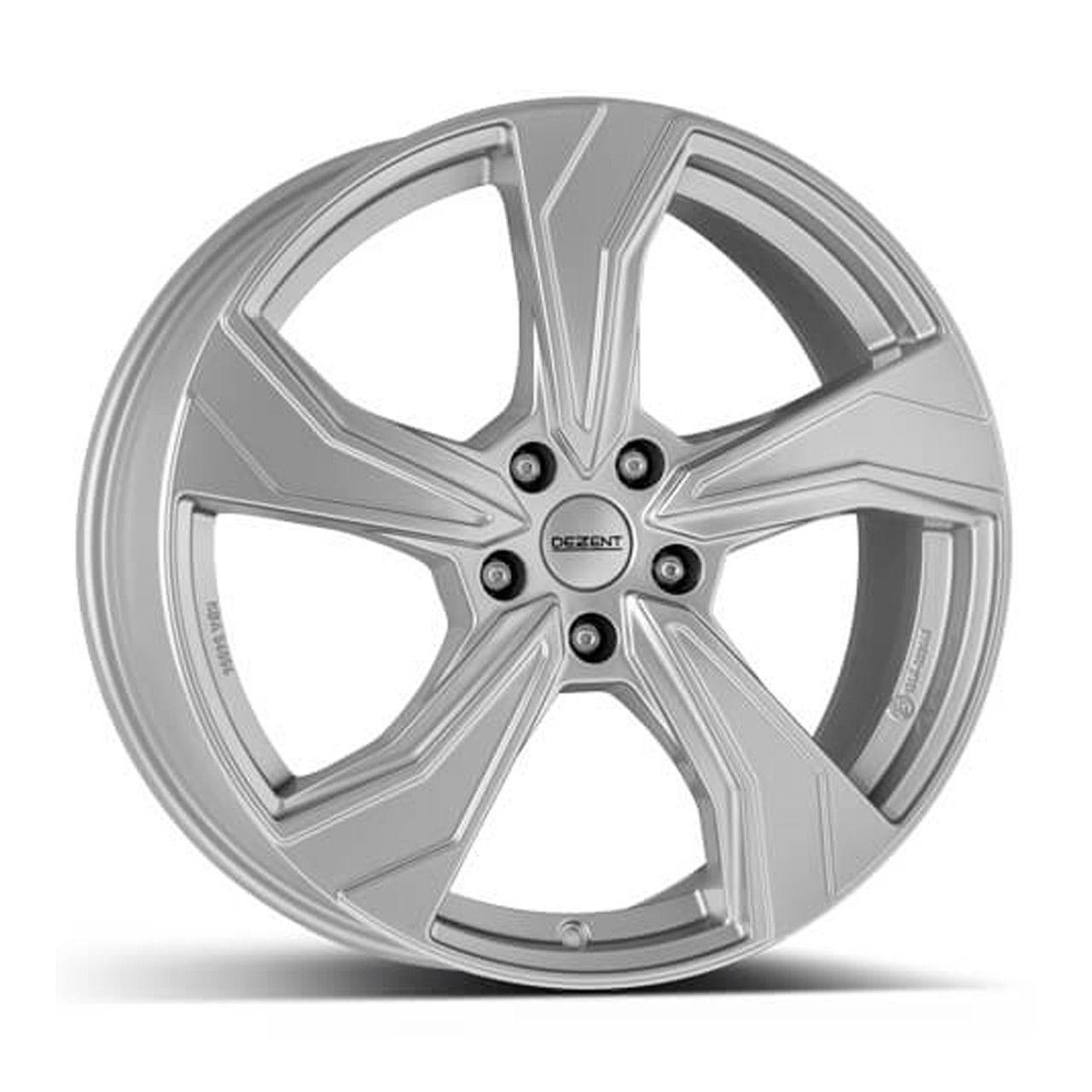 DEZENT KB Silver Alloy Wheels - 7.5J x 19, 5x108 ET50.5 (Silver)