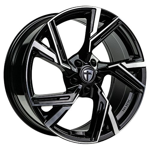TOMASON AR1 Black Diamond Polished Alloy Wheel, 9.0J x 20, 5x112 ET33