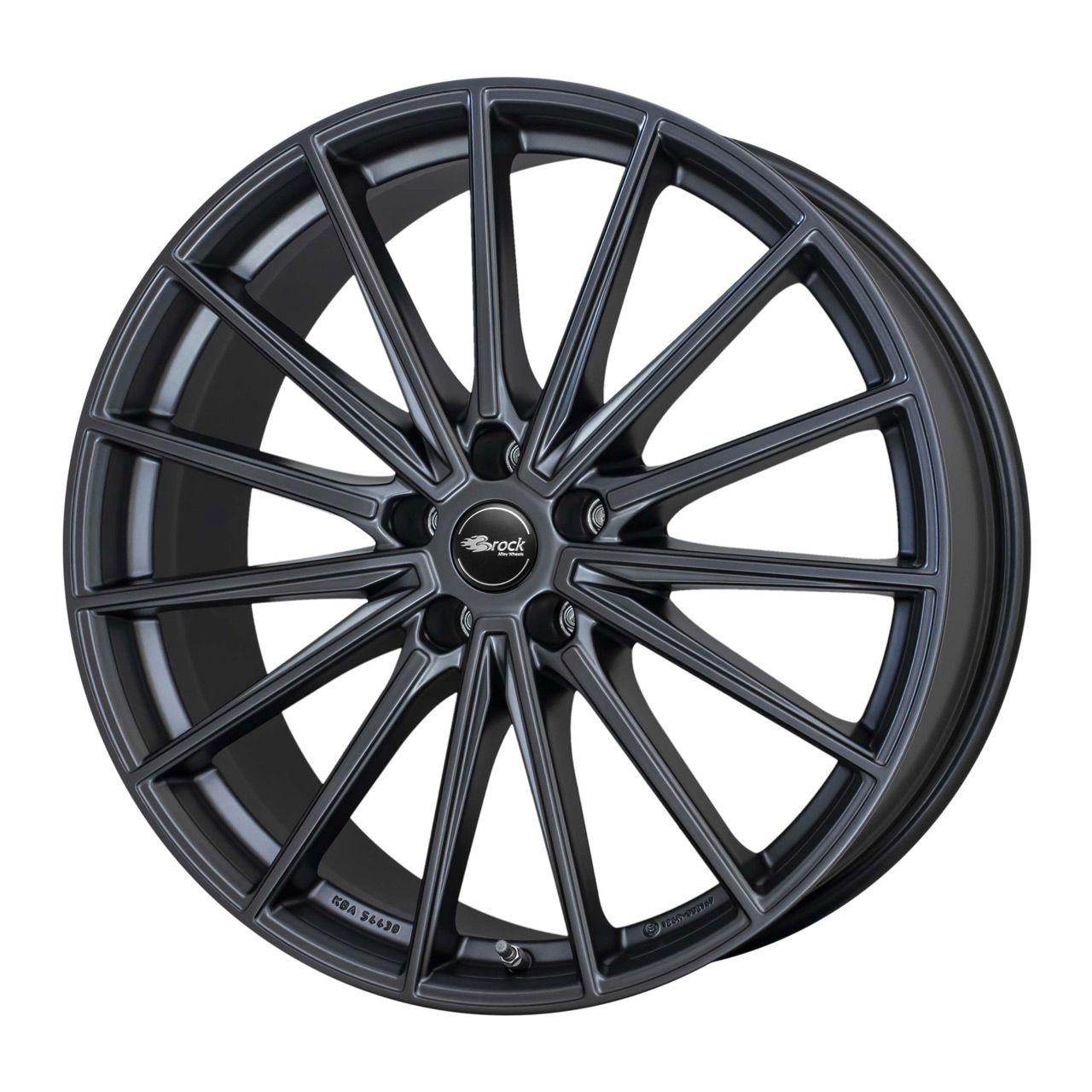 Brock B43 Cosmic-Grey Matt Alloy Wheels, 19x8.5, 5x112 ET40
