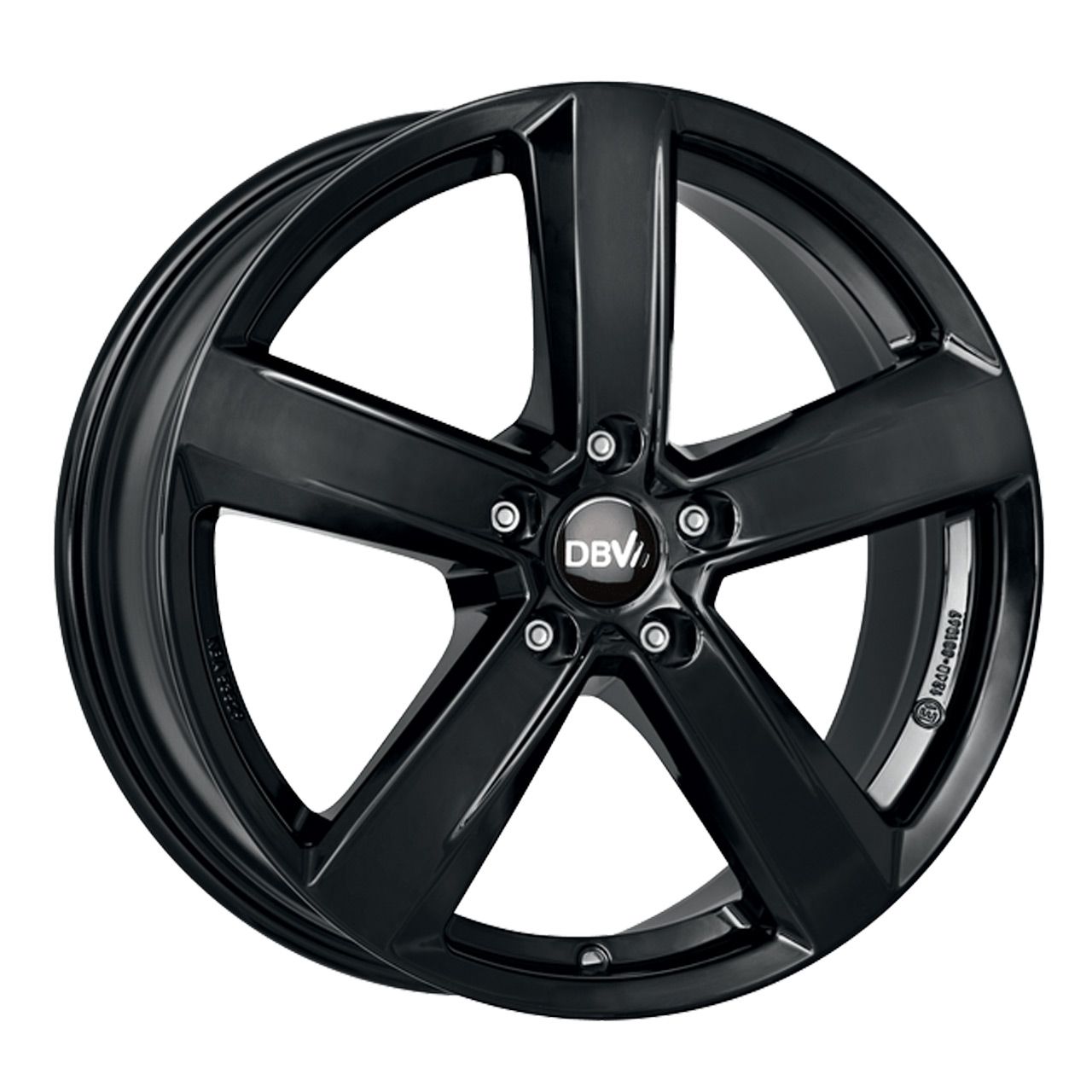 DBV SAMOA TU Black Alloy Wheels 6.5J x 16, 5x112 ET48
