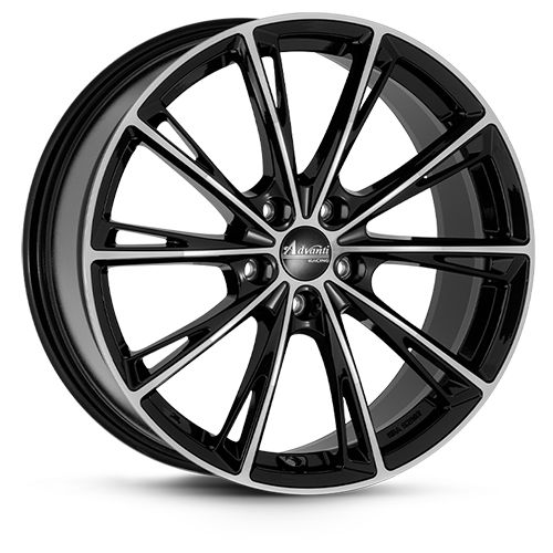 OXXO Wheels Predator Black Polished Alloy Wheels