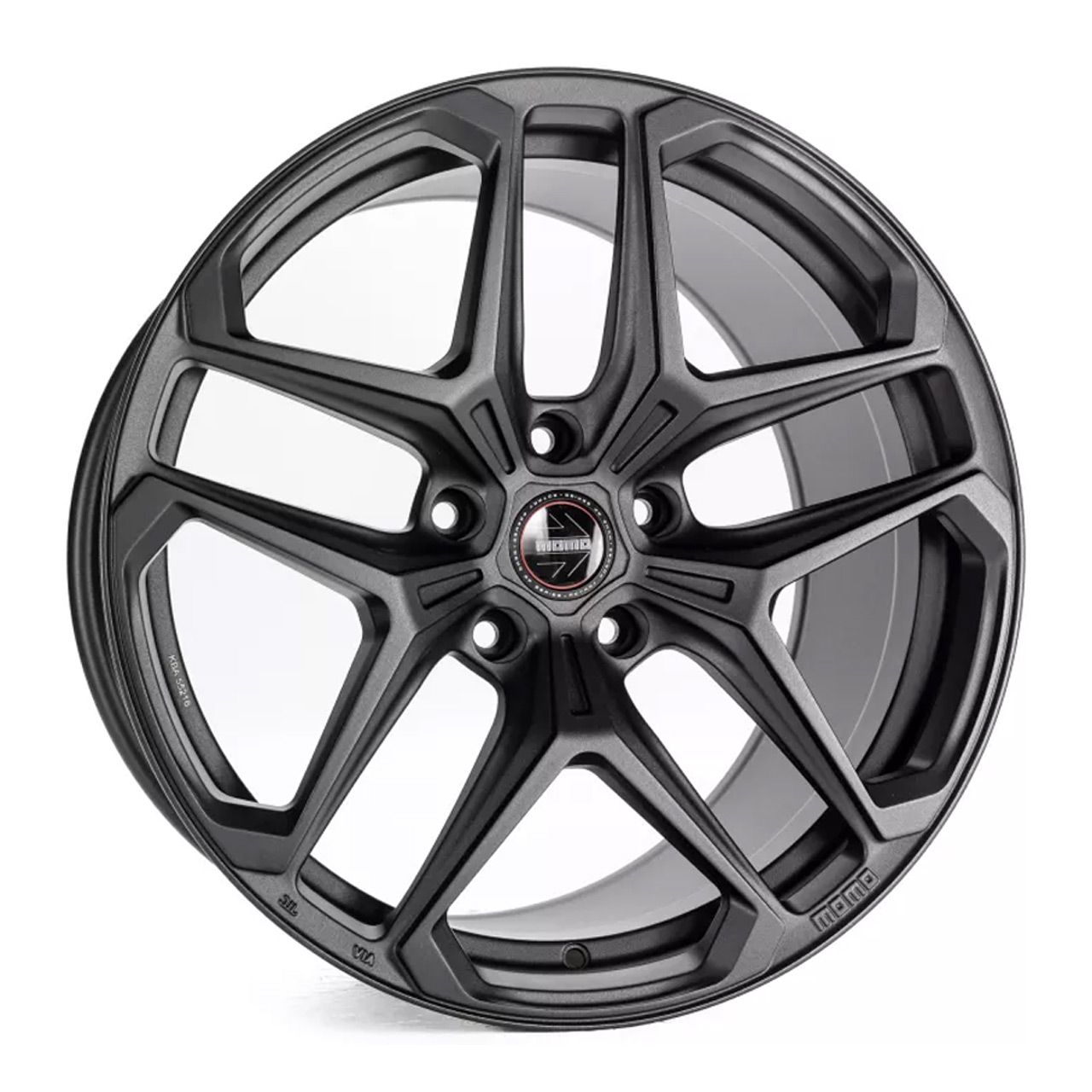 MOMO Wheels RF-04 Sandblast Black Alloy Wheels, 11.5J x 20, 5x130 ET51