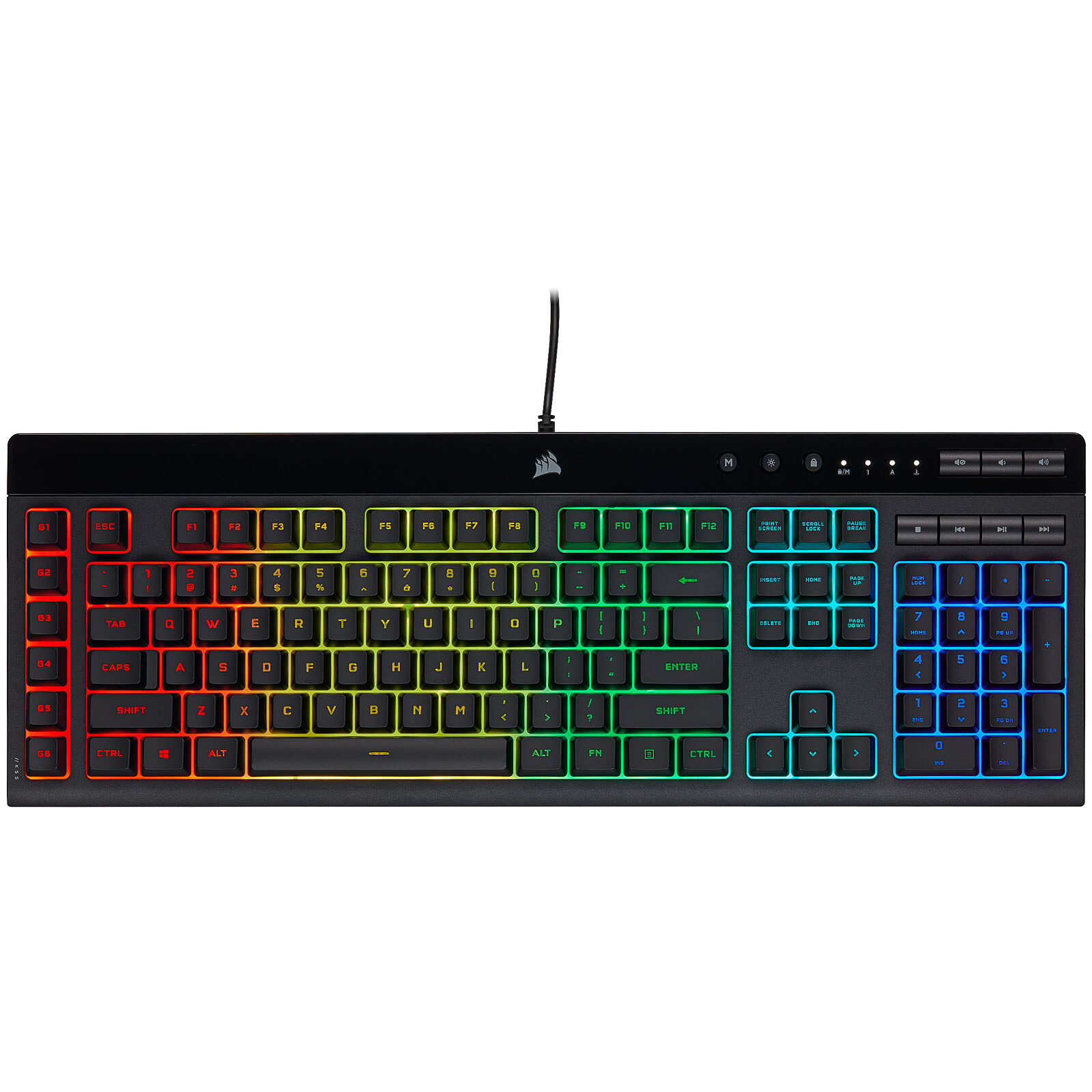 Clavier gaming Corsair K55 RGB PRO