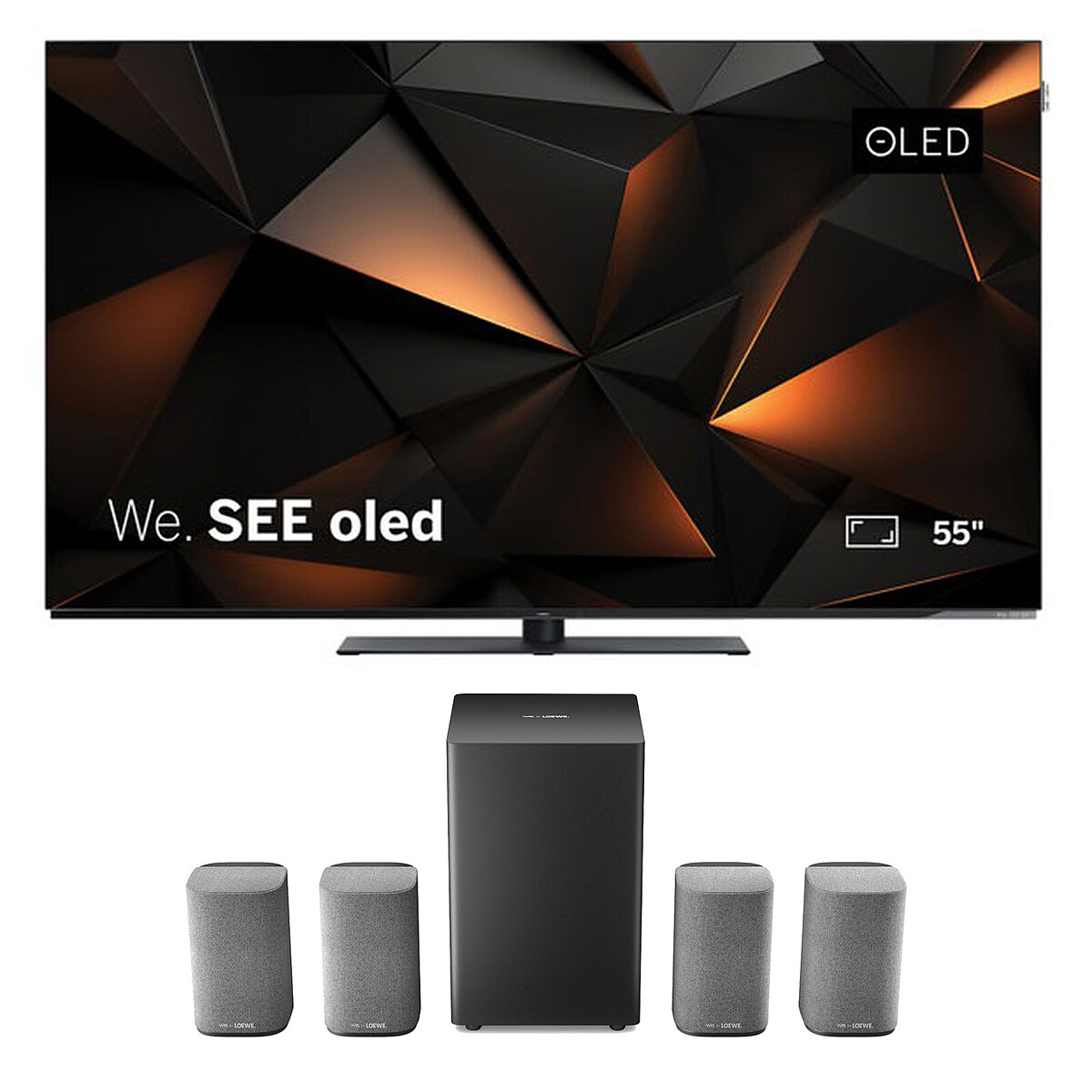 Loewe We. SEE 55 oled + Loewe We. BOOST