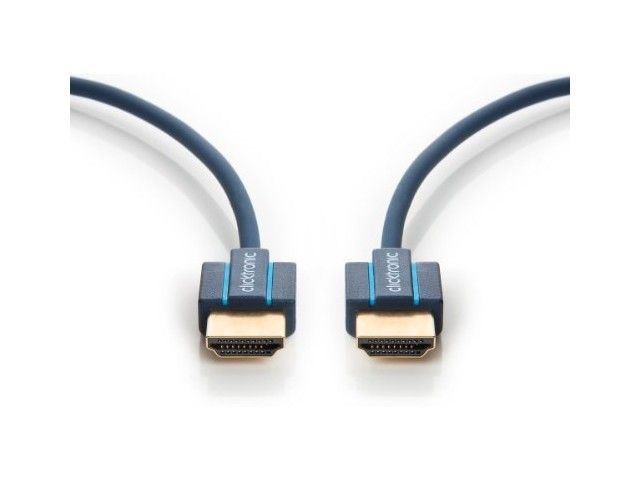 Clicktronic HDMI Cable 2m Blue