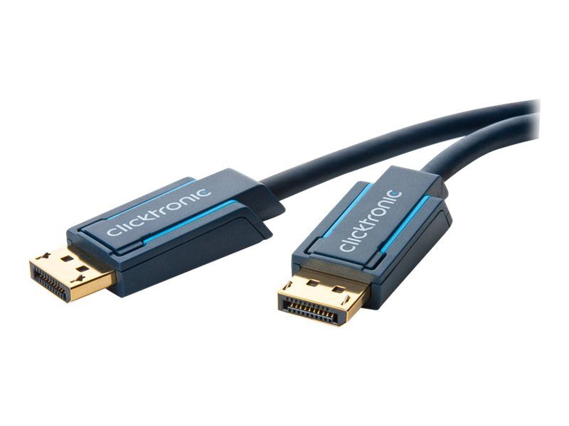 Wentronic ClickTronic CLICK C DisplayPort Cable - 2m, Dual Shielding, 4K Support