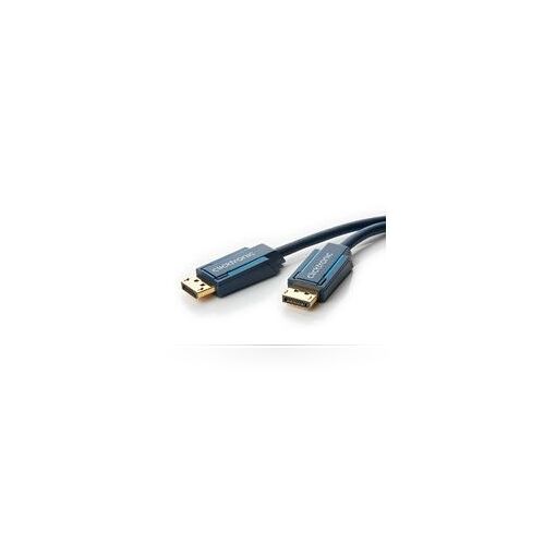 Clicktronic DisplayPort Connection Cable (1x Male DisplayPort - 1x Female DisplayPort) 10m Blue