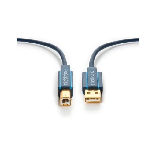 Clicktronic USB 2.0 Cable, 3m, Blue