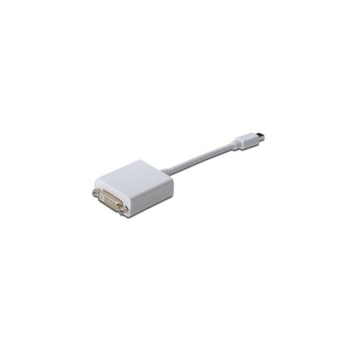 Digitus Mini-DisplayPort to DVI Adapter (White)