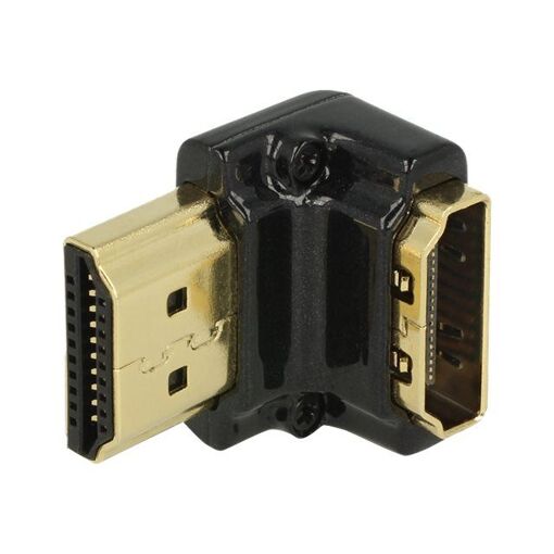 Delock HDMI Adapter - 90 Degree Angle, Supports 4K
